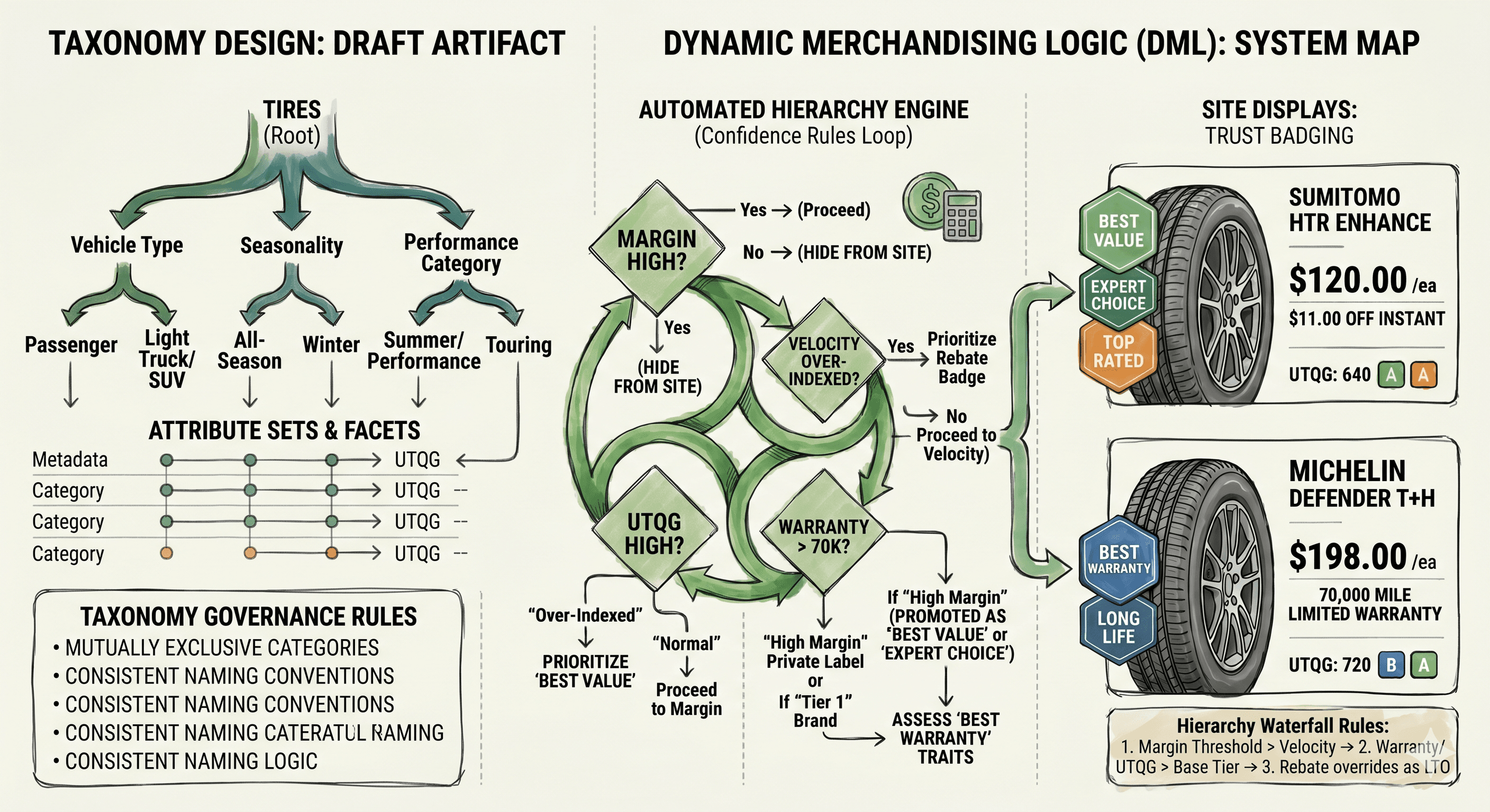 Dynamic Merchandising Taxonomy & Rules