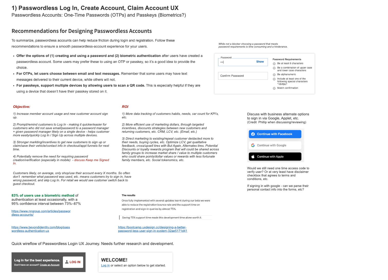 Live OTP Passwordless Login UI