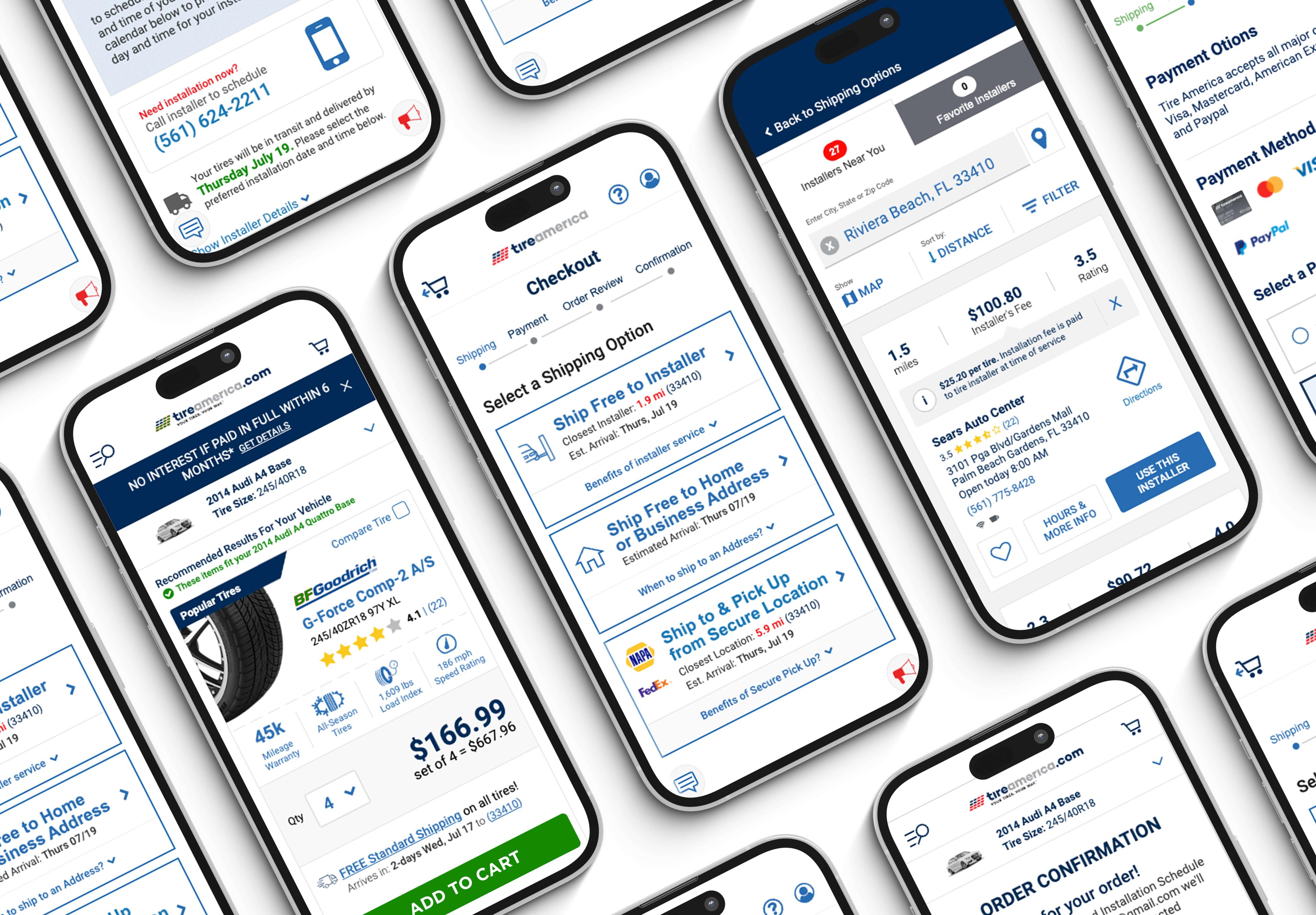 Tire America: A CRO-Focused Reverse-Funnel Redesign