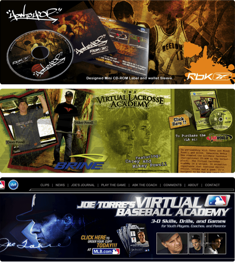 Reebok & Joe Torre Virtual Academies