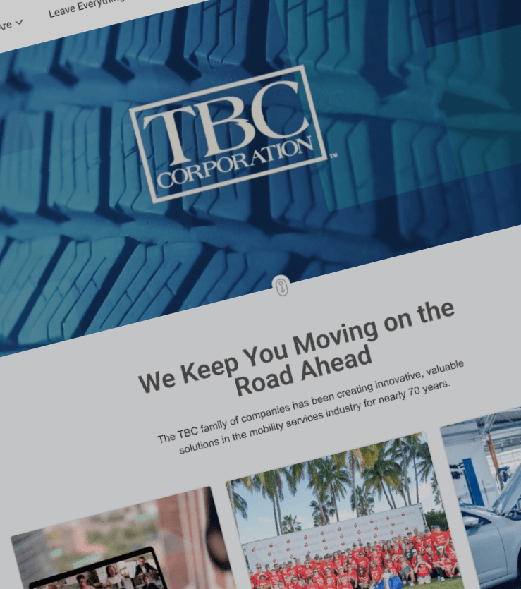 TBC: One Brand. 750 Stores. Every Surface.