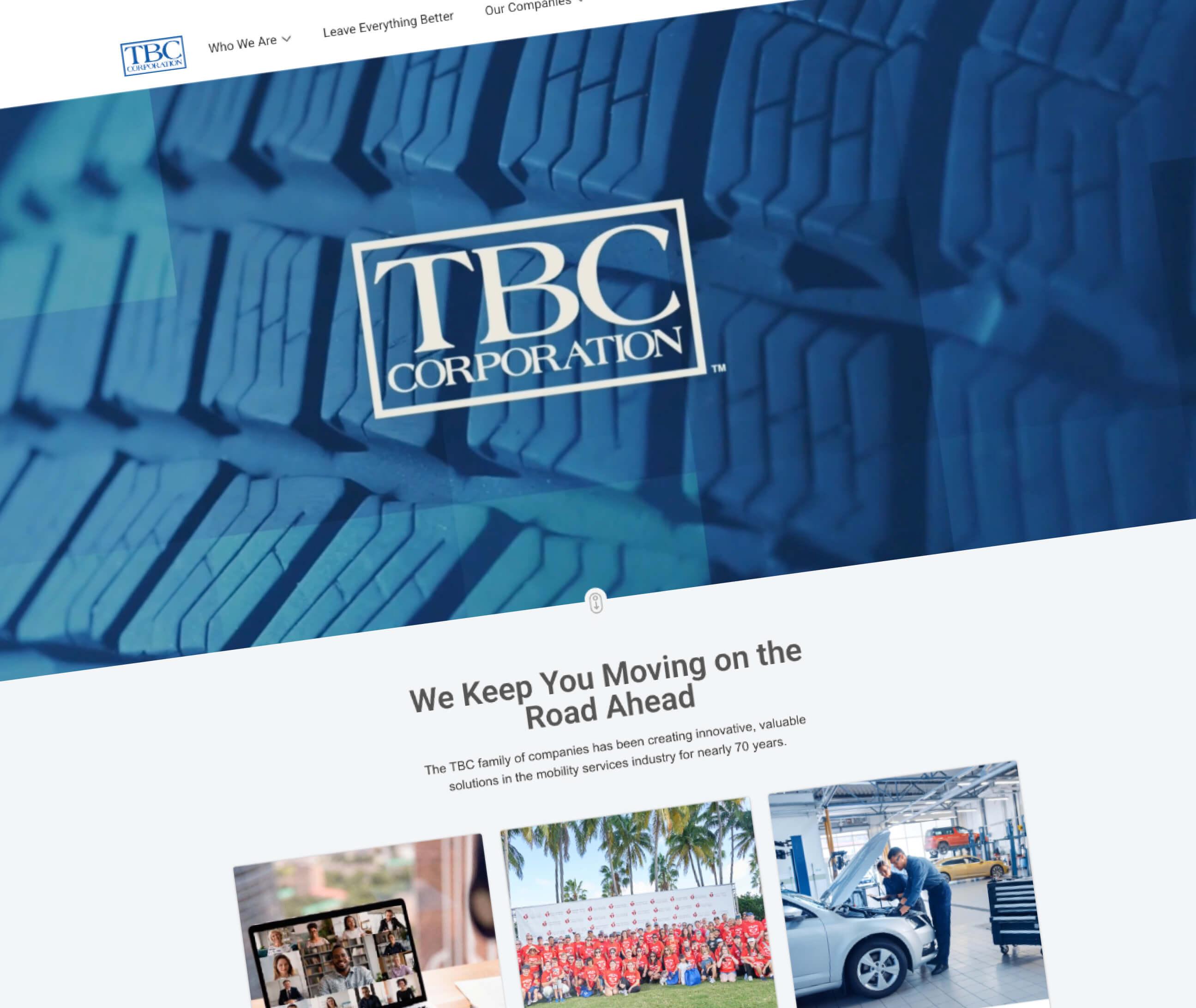 TBC Corporation Website